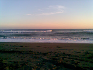 Panorama Alam Pantai Trisik di Jogja / Yogyakarta