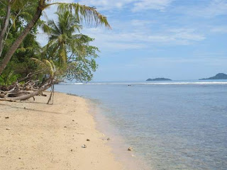 Pulau Cingkuak di Painan Sumatera Barat