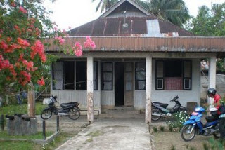 Rumah seorang Ahli waris dari kerajaan inderapura di Muaro Sakai Inderapura