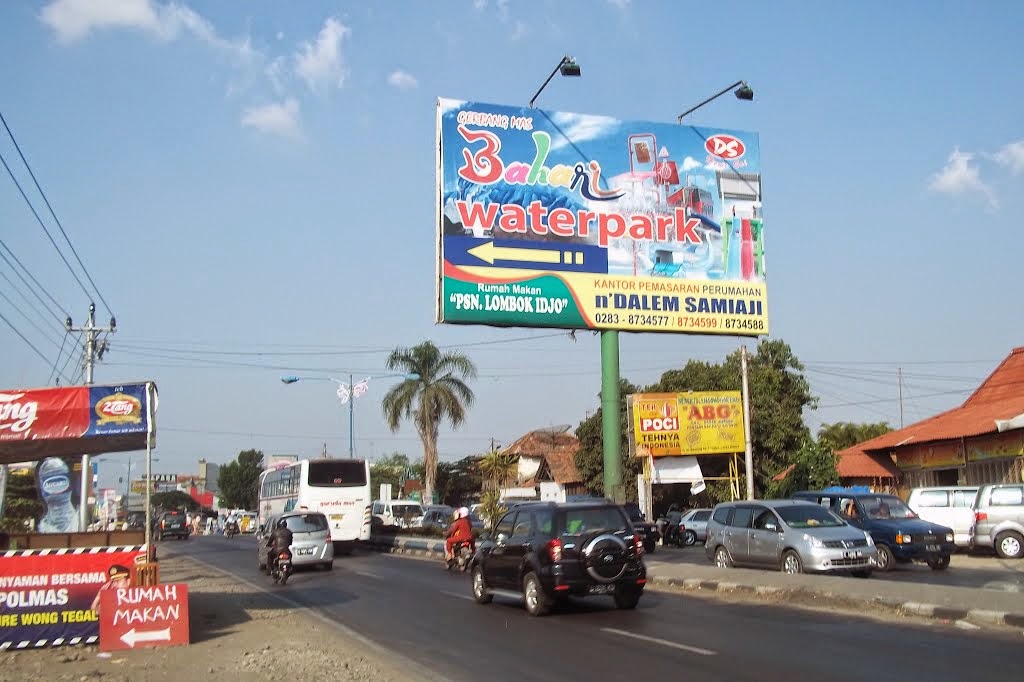 Wisata air Gerbang Mas Bahari Waterpark Tegal