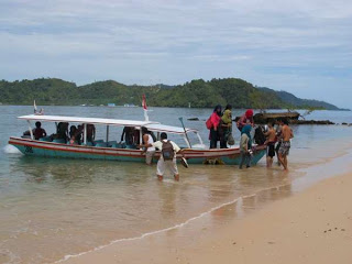 Pulau Cingkuak di Painan Sumatera Barat