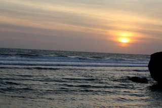 Sunset di Pantai Indrayanti Sunset di Pantai Indrayanti