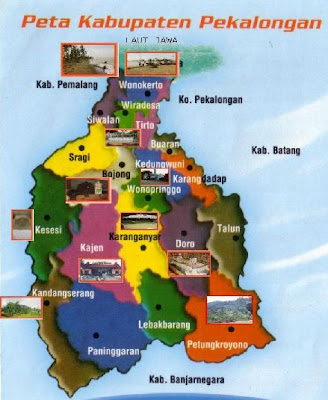 Peta Wisata Pekalongan