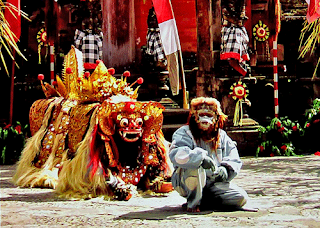 Kesenian Barongsai desa Batubulan pulau bali Kesenian Barongsai desa Batubulan pulau bali